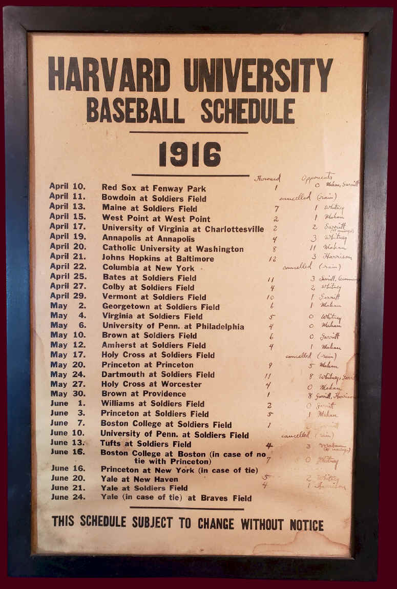 1916 harvard schedule maroon.jpg (746314 bytes)