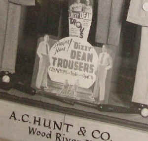 Dizzy Dean Trousers Sign Close in.JPG (36499 bytes)